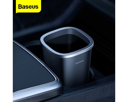 Сміттєвий бак для автомобіля Baseus Dust-free Trash Can Black (CRLJT-A01)