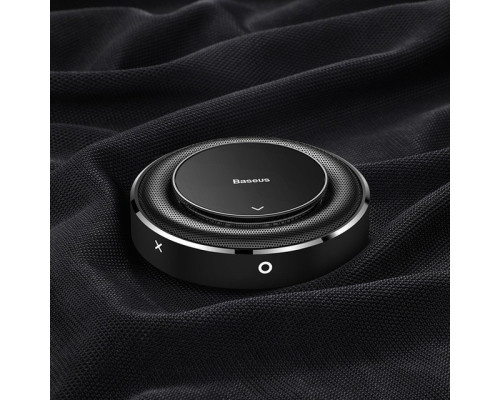 Освіжувач повітря для автомобіля Baseus Metal fabric aroma holder Black (SUXUN-JS01)