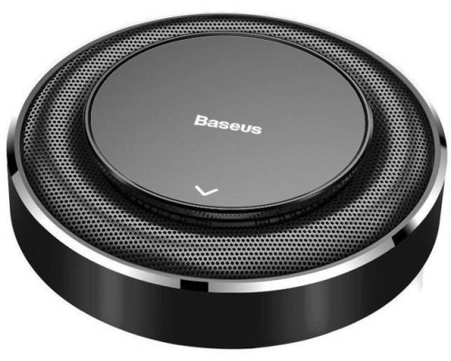 Освіжувач повітря для автомобіля Baseus Metal fabric aroma holder Black (SUXUN-JS01)