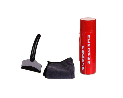 Автомобільний набір для розморожування скла та дверей Baseus Melting Point Deicer Red (ACCBJ-09)