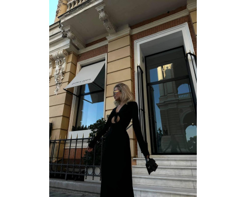 Жіноча сукня віскоза чорна