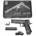 G6 Страйкбольний пістолет Galaxy Colt M1911 Hi-Capa метал, чорний