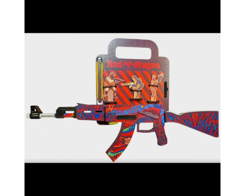 Ігровий автомат АК-47 HYPER BEAST з трьома мішенями. Арт. 3781