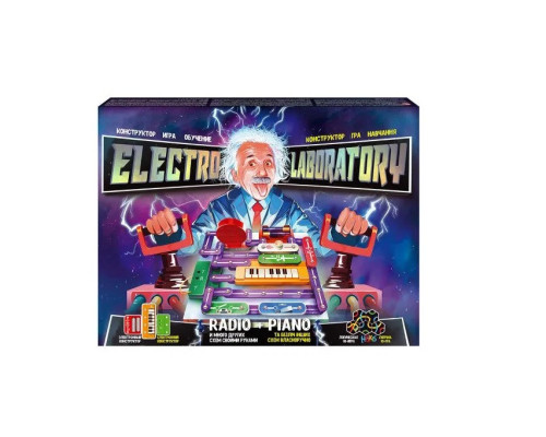 Розвиваючий конструктор для дітей Electro Laboratory. Radio + Piano