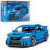 Авто-конструктор Subaru Impreza WRX STI, 1:18, інерційний механізм, 812 деталей (705806)