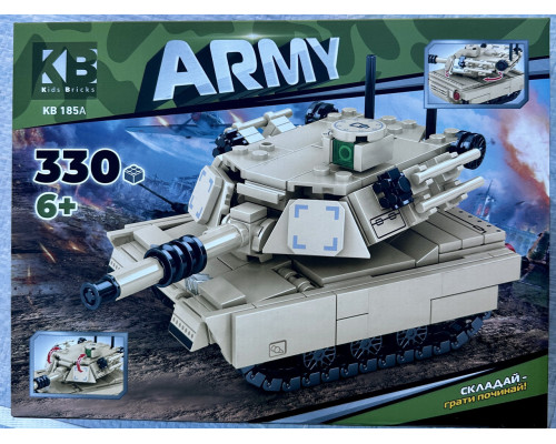 Військовий конструктор Танк, від 273 деталей (KB 185) 330