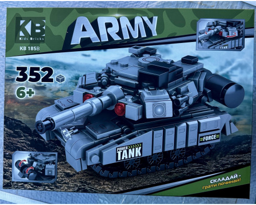 Військовий конструктор Танк, від 273 деталей (KB 185) 352