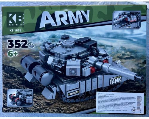Військовий конструктор Танк, від 273 деталей (KB 185) 352
