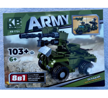 Конструктор Військовий Транспорт. 83 деталі (KB 172) 103