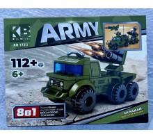 Конструктор Військовий Транспорт. 83 деталі (KB 172) 112