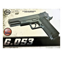 Страйкбольний пістолет Galaxy Colt 1911 Сталевий колір. арт. G053S