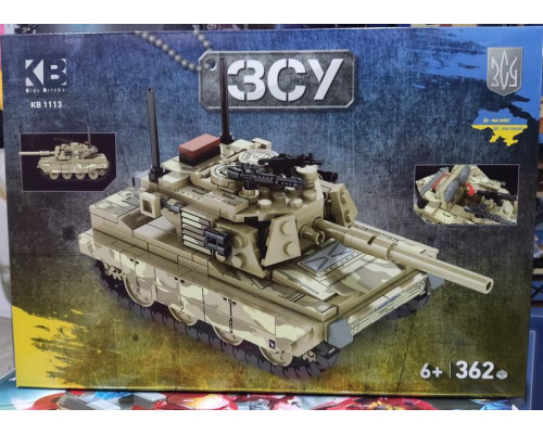 Конструктор танк ЗСУ для хлопчиків. (KB1113), 362 деталі