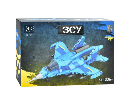 Конструктор ЗСУ знищувач Су-27, 366 деталей (KB 1124)
