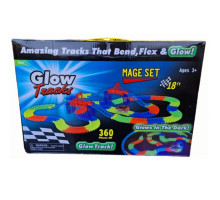 Іграшковий трек Magic Tracks 360 деталей (RD-6004), світиться