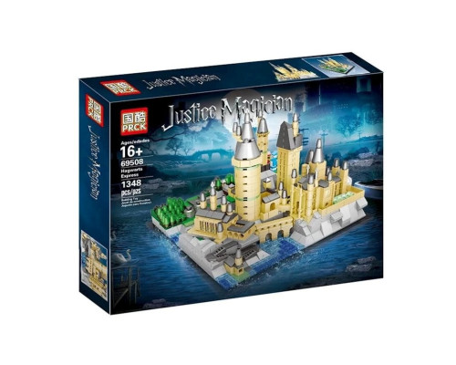 Конструктор для дітей Гаррі Поттер. PRCK Justice Magician Harry Potter Замок Гоґвортс (69508), 1348 деталей
