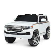 Дитячий електромобіль Джип Bambi Racer Toyota Land Cruiser JJ2022EBLR-1. Білий