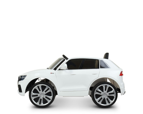 Дитячий електромобіль Джип Bambi Racer Audi Q8 JJ2066EBLR-1, зі світлом. Білий