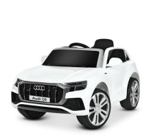 Дитячий електромобіль Джип Bambi Racer Audi Q8 JJ2066EBLR-1, зі світлом. Білий