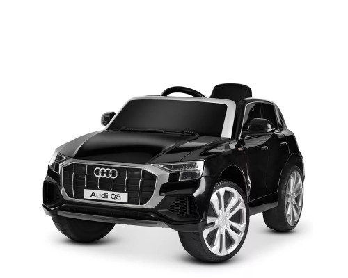 Дитячий електромобіль Джип Bambi Racer Audi Q8 JJ2066EBLR-2, зі світлом. Чорний