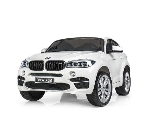 Електромобіль дитячий Джип Bambi Racer BMW JJ2168EBLR-1, зі світлом. Білий