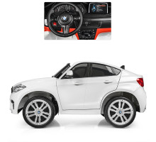 Електромобіль дитячий Джип Bambi Racer BMW JJ2168EBLR-1, зі світлом. Білий