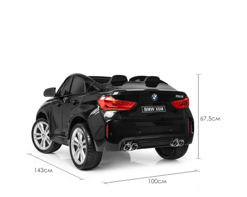 Електромобіль дитячий Джип Bambi Racer BMW JJ2168EBLR-2, зі світлом. Чорний