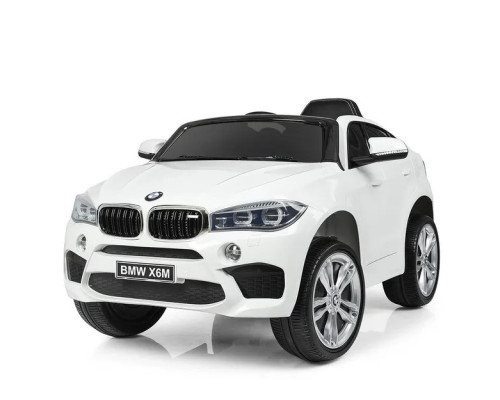 Електромобіль дитячий Джип Bambi Racer BMW JJ2199EBLR-1, зі світлом та пультом. Білий