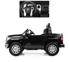 Електромобіль дитячий Джип Bambi Racer Toyota JJ2255EBLR-2 c музикою і катафотами. Чорний