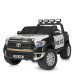 Дитячий поліцейський електромобіль Bambi Racer Toyota JJ2255EBLR-2-1 c музикою і катафотами. Чорно-білий