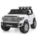 Дитячий електромобіль з багажником Джип Bambi Racer Toyota JJ2266AEBLR-1 з музикою і катафотами. Білий