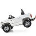 Дитячий електромобіль з багажником Джип Bambi Racer Toyota JJ2266AEBLR-1 з музикою і катафотами. Білий