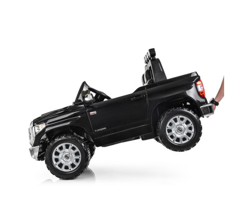 Дитячий електромобіль з багажником Джип Bambi Racer Toyota JJ2266AEBLR-2 з музикою і катафотами. Чорний