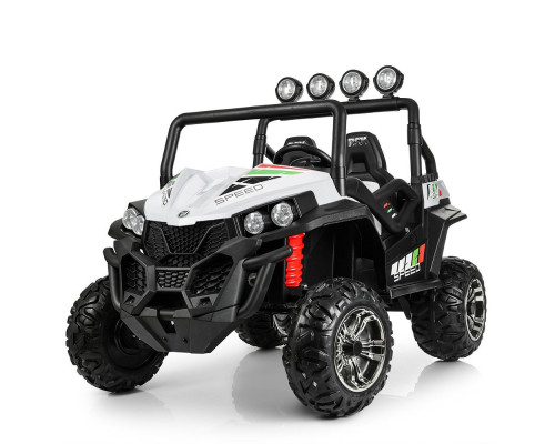 Електромобіль Джип Баггі Bambi Racer M 3454 (2) EBLR-1, мотор 1500W з ручкою газу. Білий