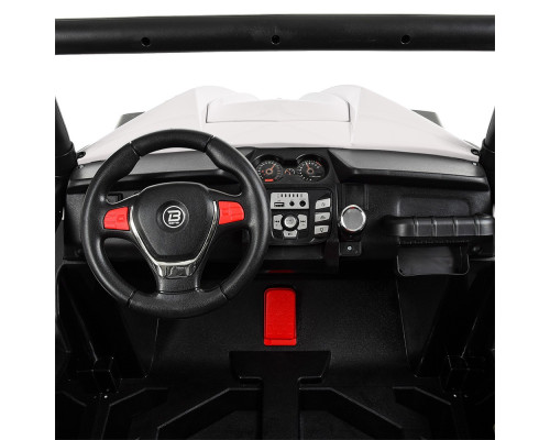 Електромобіль Джип Баггі Bambi Racer M 3454 (2) EBLR-1, мотор 1500W з ручкою газу. Білий