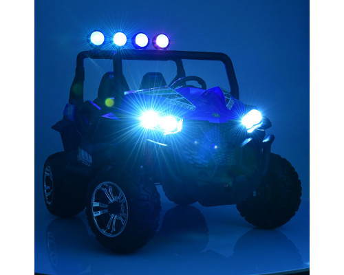 Електромобіль Джип Баггі Bambi Racer M 3454 (2) EBLR-4, мотор 1500W з ручкою газу. Синій