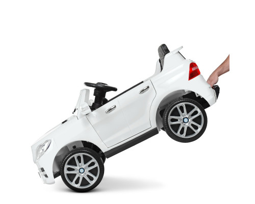 Електромобіль Джип Bambi Racer Mercedes Benz M 3568EBLR-1 з пультом керування. Білий