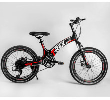 Дитячий спортивний велосипед 20 '' CORSO «T-REX» 41777 магнієва рама, обладнання MicroShift, 7 швидкостей, зібраний на 75%