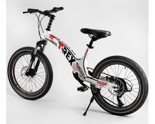 Дитячий спортивний велосипед 20 '' CORSO «T-REX» 64899 магнієва рама, обладнання MicroShift