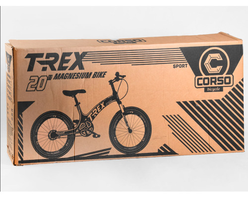 Дитячий спортивний велосипед 20 '' CORSO «T-REX» 70432 магнієва рама