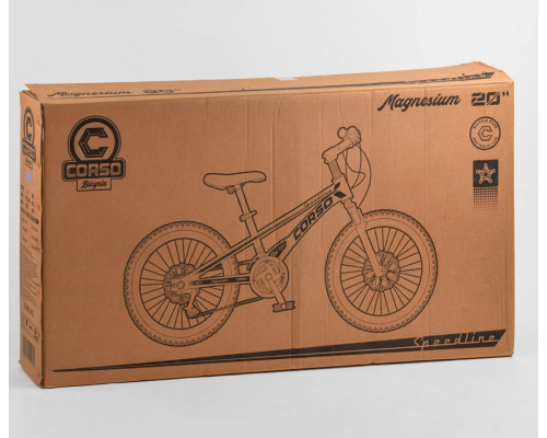 Дитячий спортивний велосипед 20'' CORSO 