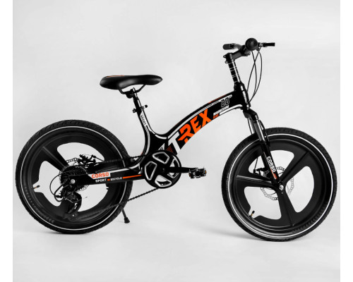 Дитячий спортивний велосипед 20 '' CORSO «T-REX» TR-77006  магнієва рама