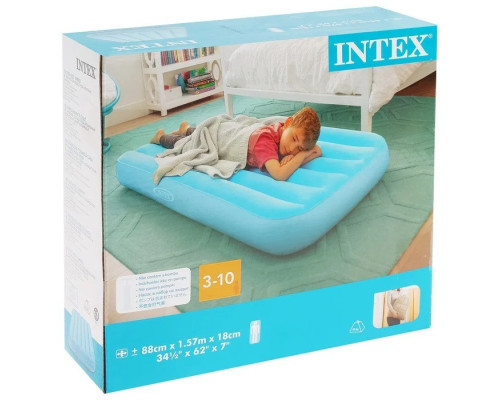 Надувний односпальний матрац Intex 66803, 157x88x18см