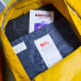 Рюкзак Fjallraven Kanken MINI з райдужними ручками Лазурно-сірий розмір 27*21*10 (7L)