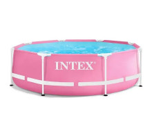 Круглий каркасний басейн Intex 28292 з насосом-фільтром, 244x76см 2843л