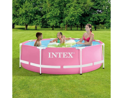 Круглий каркасний басейн Intex 28292 з насосом-фільтром, 244x76см 2843л
