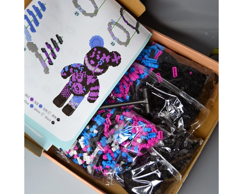 Конструктор Magic Blocks "Jinx" на 3031 деталь. Ведмедик Bearbrick 40,5 см