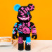 Конструктор Magic Blocks "Jinx" на 3031 деталь. Ведмедик Bearbrick 40,5 см