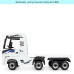 Електромобіль дитячий вантажівка Mercedes Bambi M 4208EBLR-1 (2), з причепом. Білий