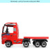 Електромобіль дитячий вантажівка Mercedes Bambi M 4208EBLR-3 (2), з причепом. Червоний