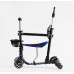 Дитячий самокат 5в1 Best Scooter LS-90225. З дод. колесами, захисним бампером, PU колеса з підсвічуванням. Чорний